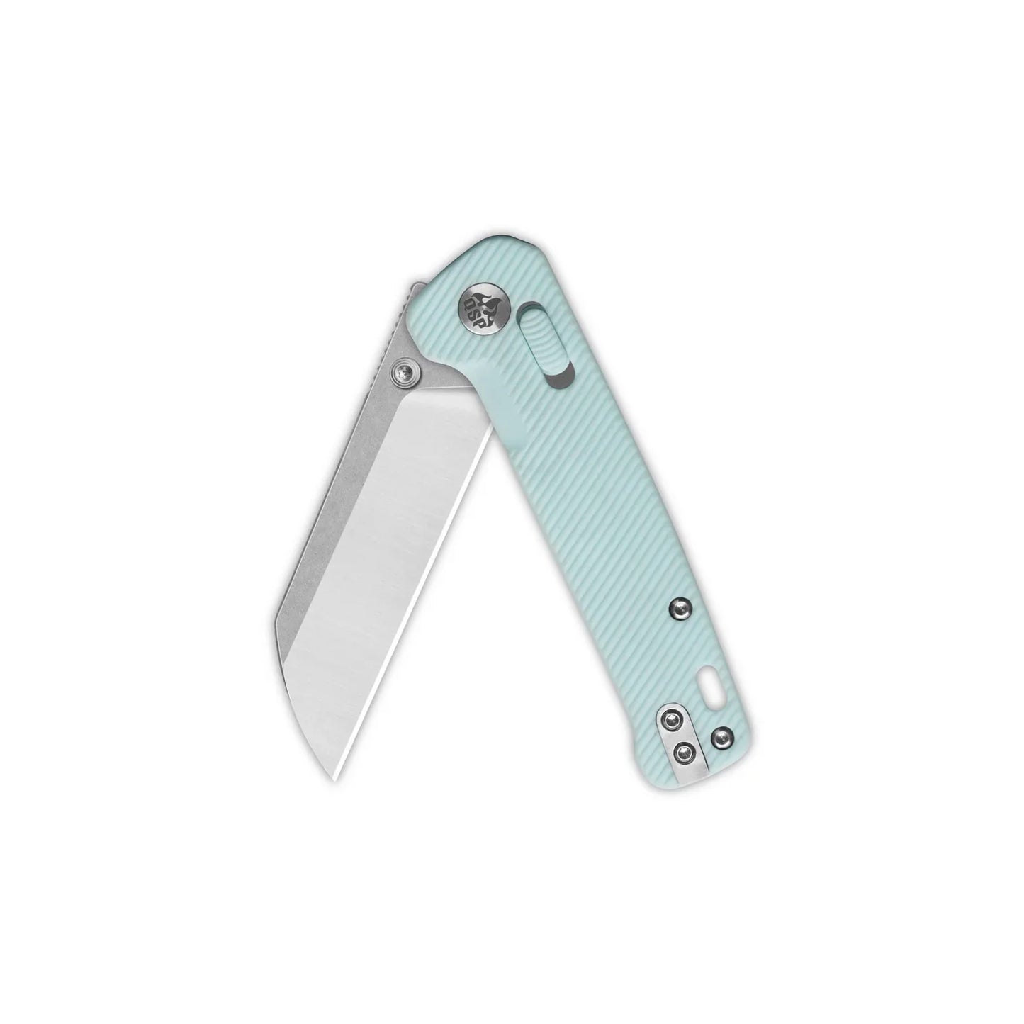 QSP Penguin 3.06" 14C28N Blade Ice Cream Blue FRN Handle QS130GL-D1