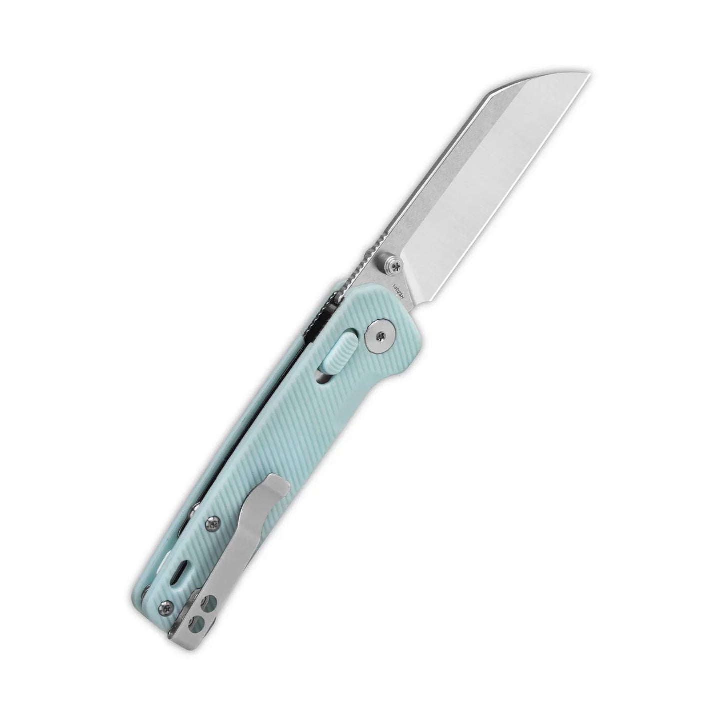 QSP Penguin 3.06" 14C28N Blade Ice Cream Blue FRN Handle QS130GL-D1