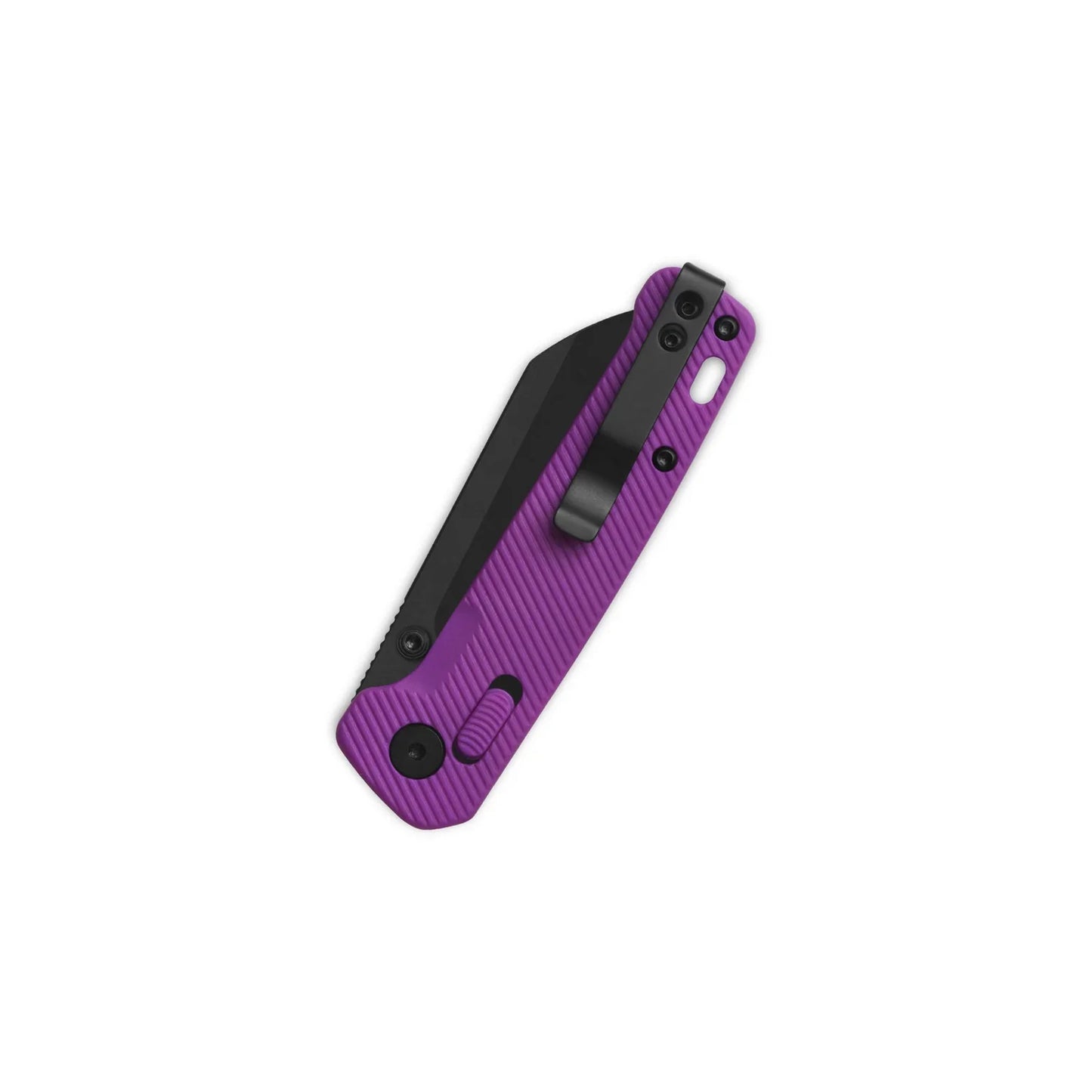 QSP Penguin 3.06" 14C28N Blade Purple FRN Handle QS130GL-E2