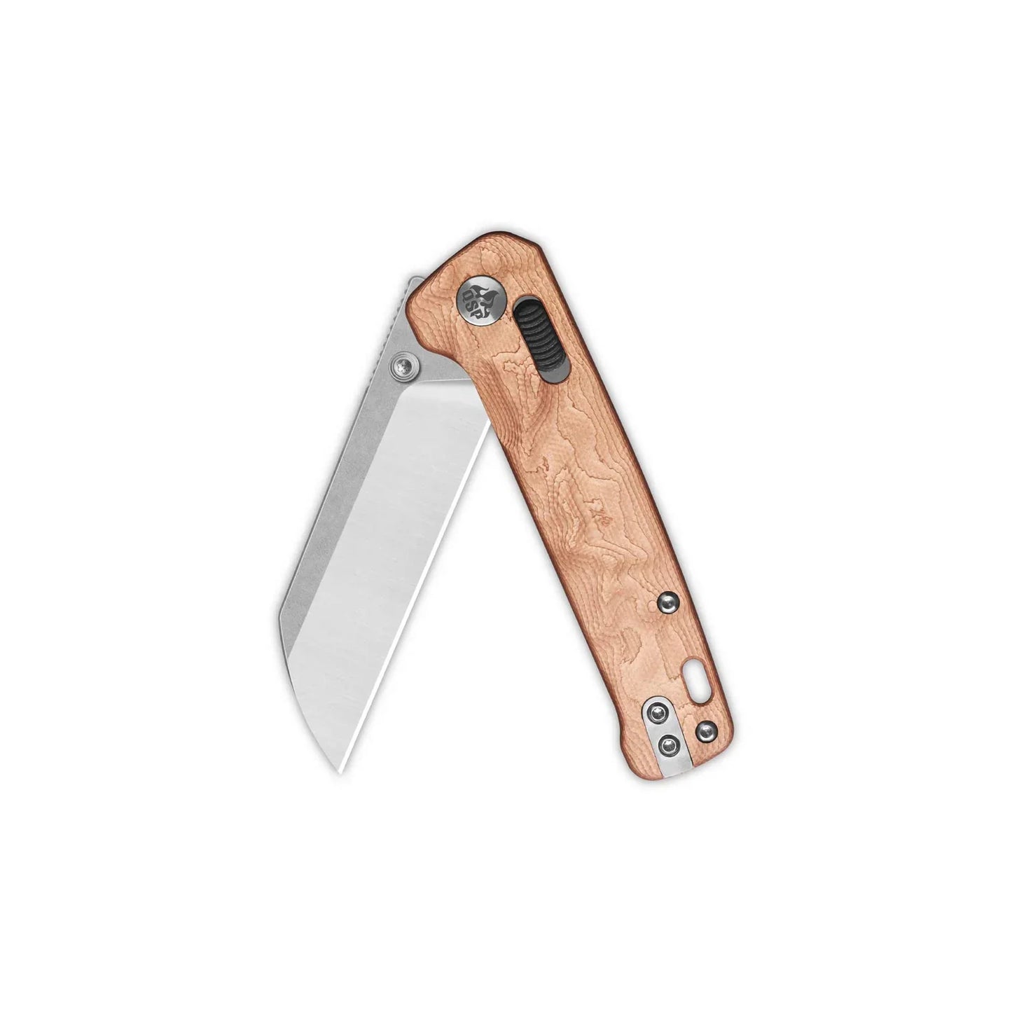 QSP Penguin 3.06" 14C28N Blade G10 with Copper Foil Handle QS130GL-F1