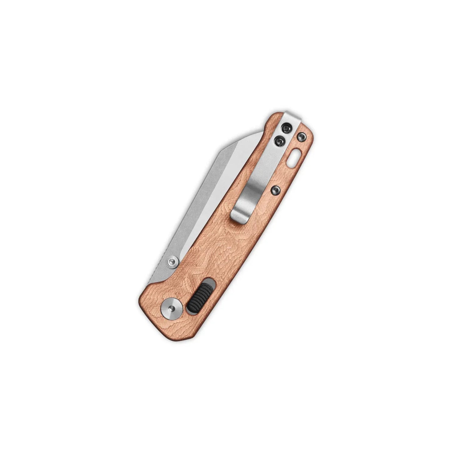 QSP Penguin 3.06" 14C28N Blade G10 with Copper Foil Handle QS130GL-F1