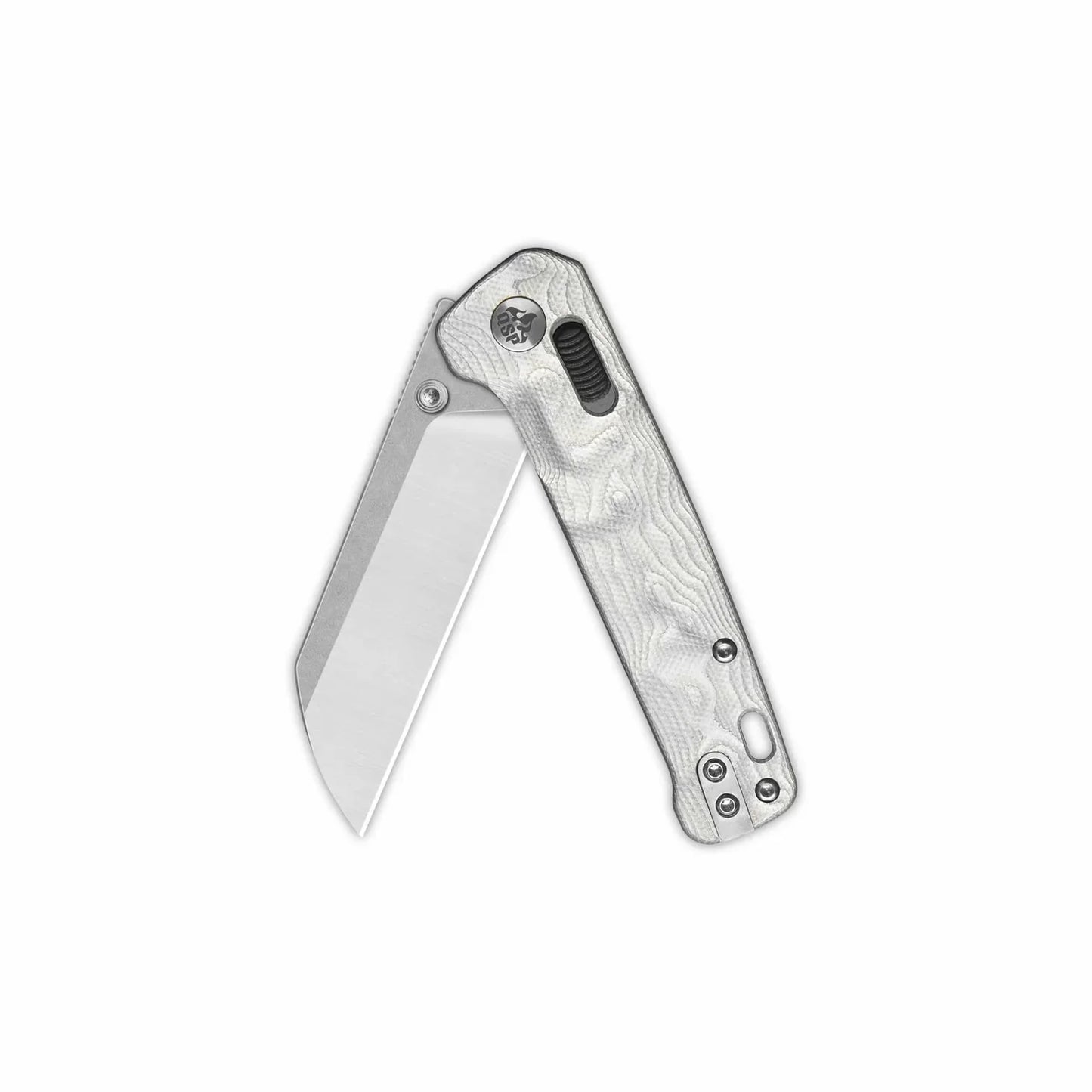 QSP Penguin 3.06" 14C28N Blade G10 with Aluminum Foil Handle QS130GL-G1