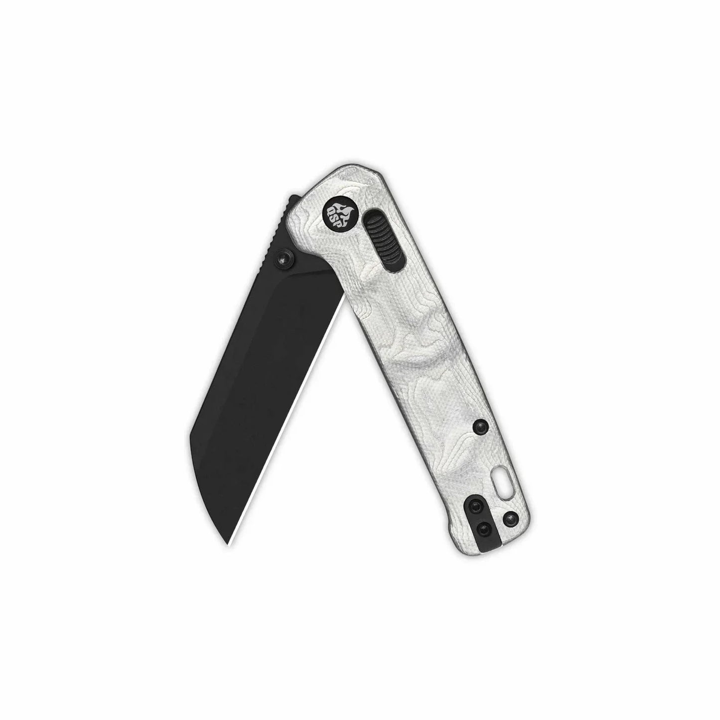 QSP Penguin 3.06" 14C28N Blade G10 with Aluminum Foil Handle QS130GL-G2
