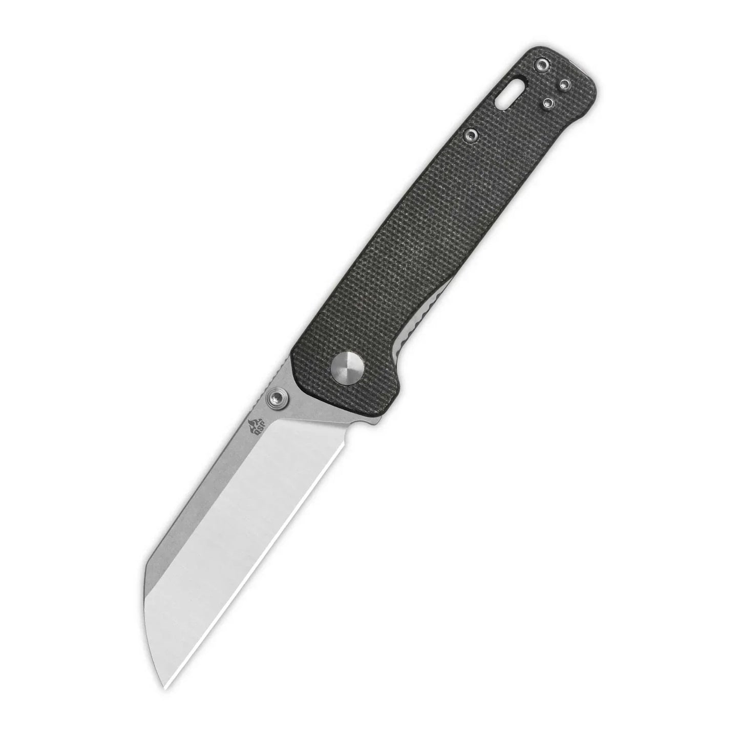 QSP Penguin V2 3.06" D2 blade Dark Brown Micarta handle QS130V2-A1