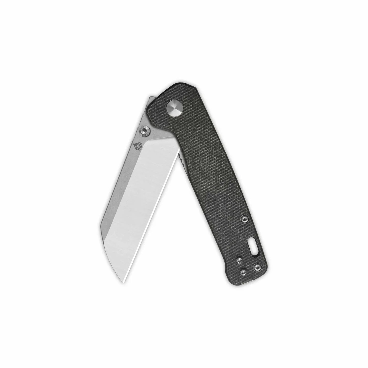 QSP Penguin V2 3.06" D2 blade Dark Brown Micarta handle QS130V2-A1