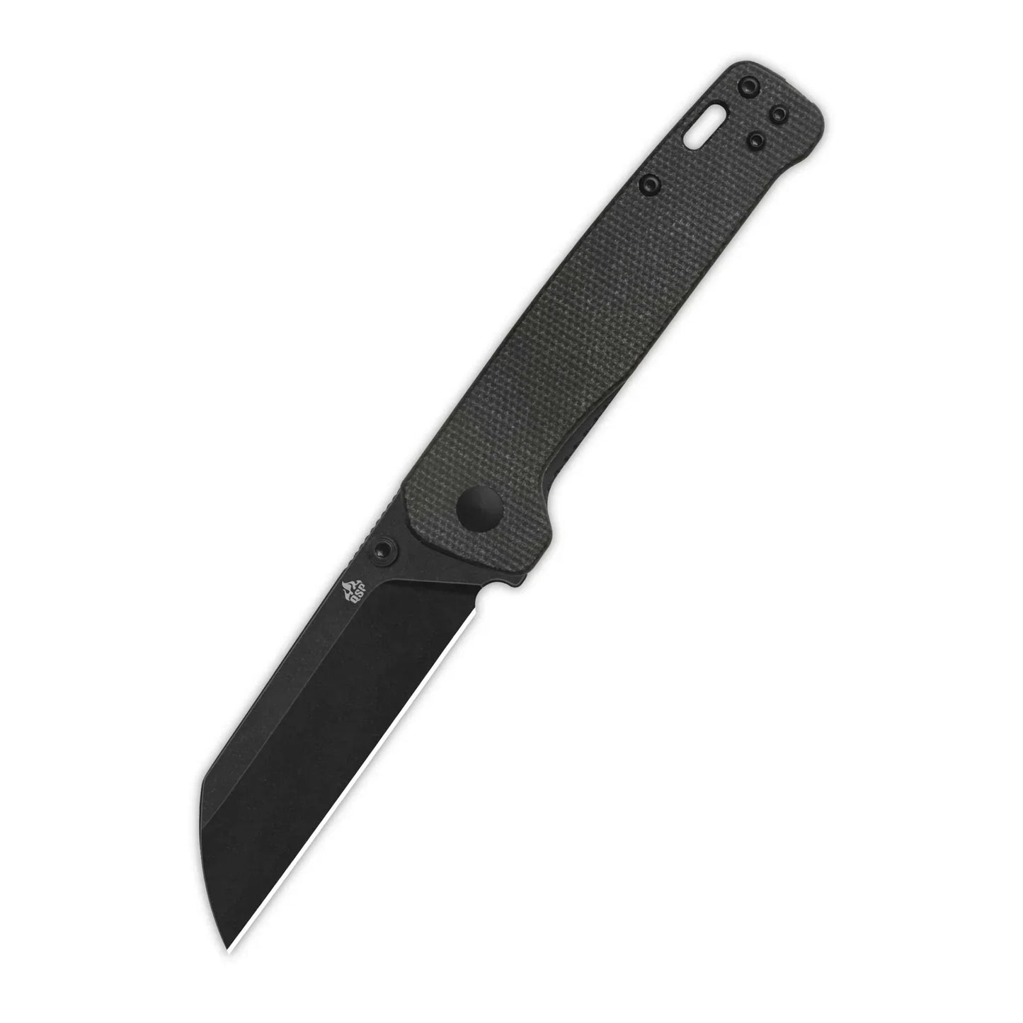QSP Penguin V2 3.06" D2 blade Dark Brown Micarta handle QS130V2-A2