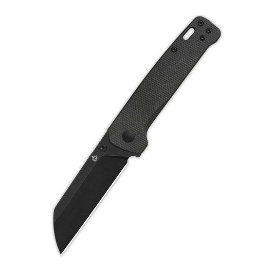 QSP Penguin V2 3.06" D2 blade Dark Brown Micarta handle QS130V2-A2