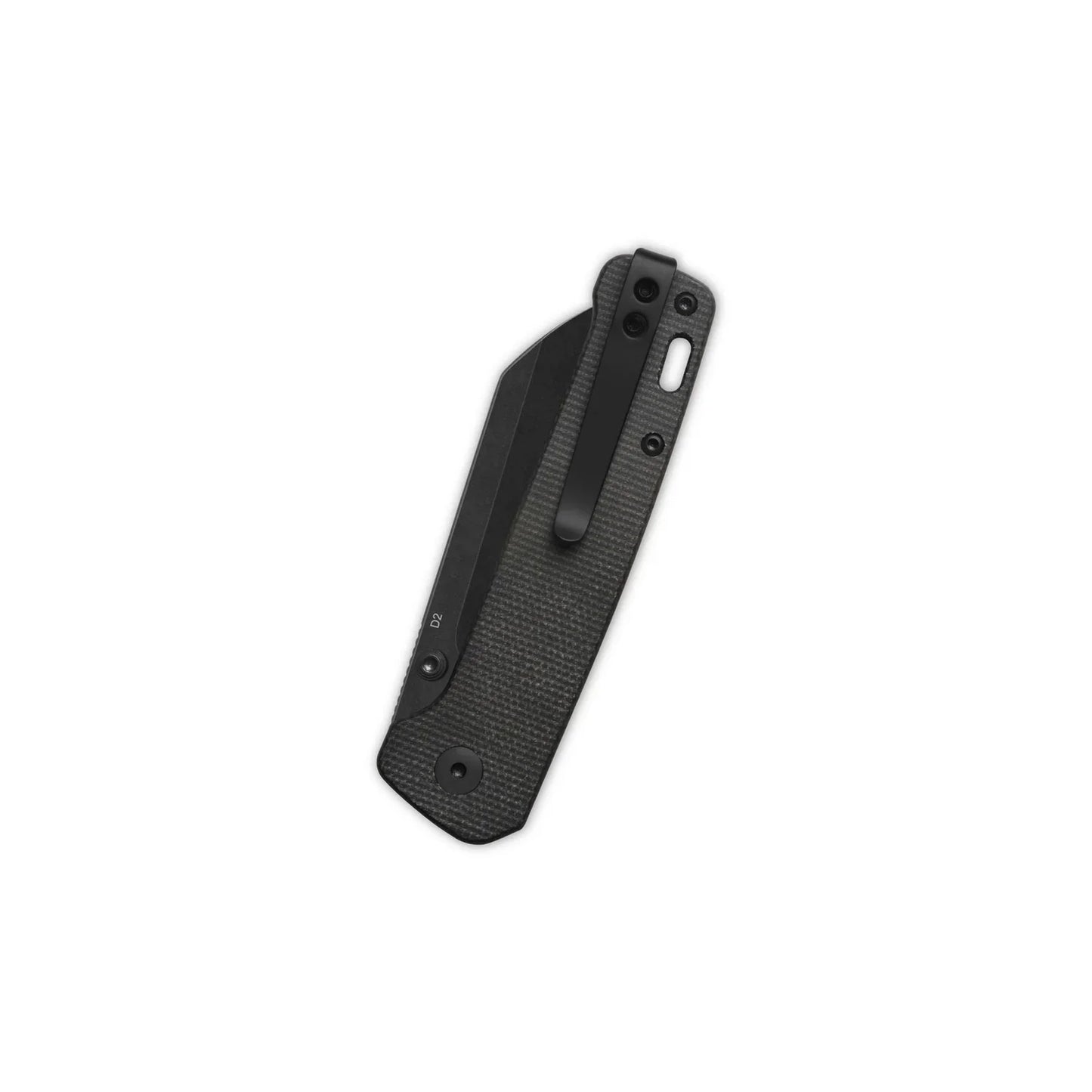 QSP Penguin V2 3.06" D2 blade Dark Brown Micarta handle QS130V2-A2