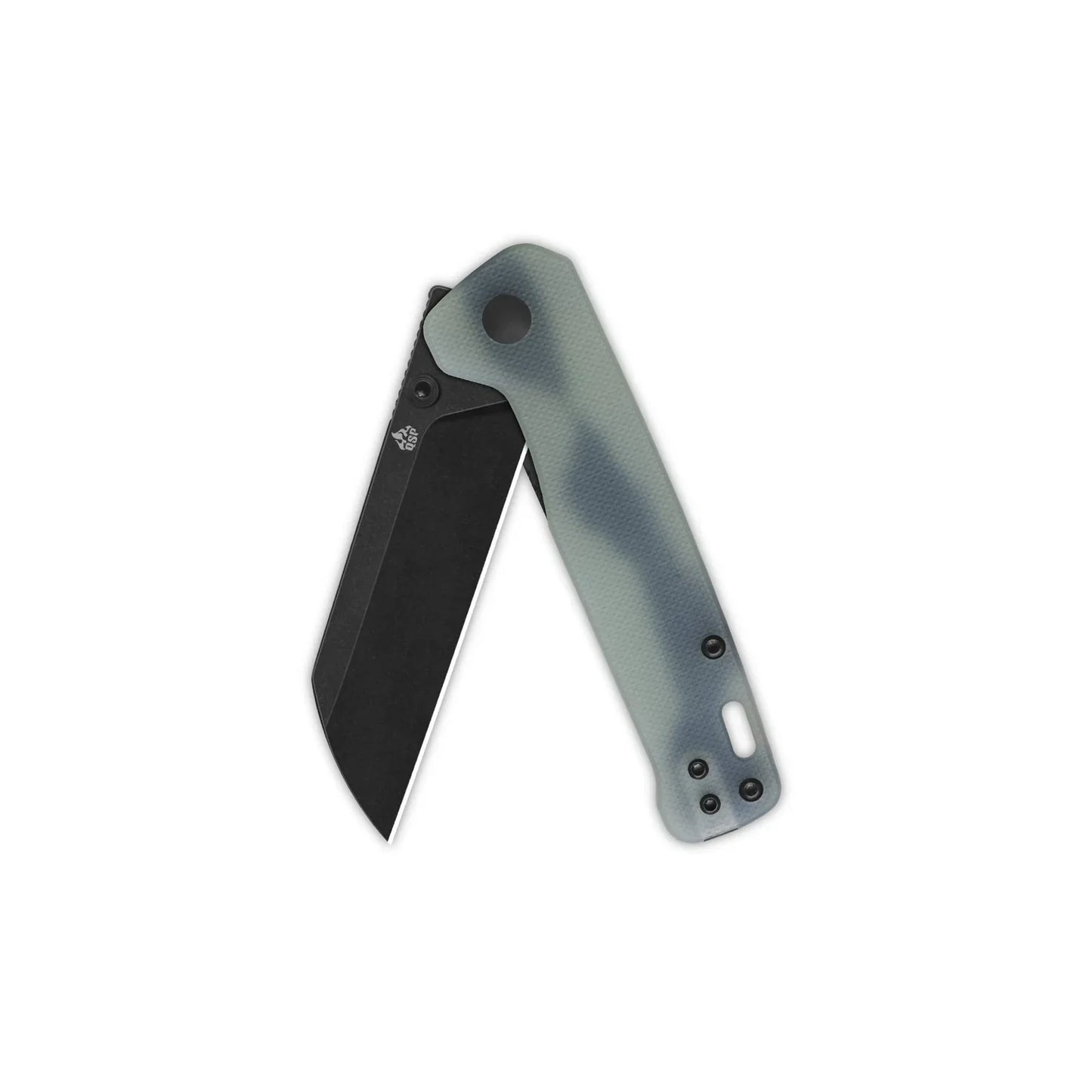 QSP Penguin V2 3.06" D2 blade Jade G10 handle QS130V2-G2