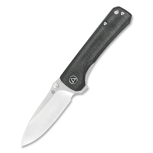 QSP Hawk 3.225" 14C28N Black Micarta QS131-J