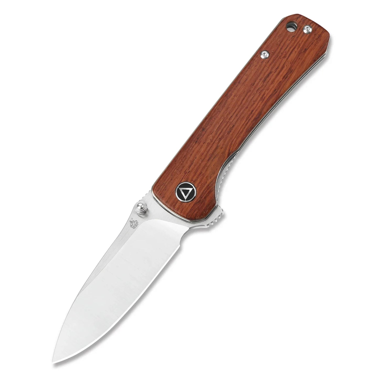 QSP Hawk 3.225" 14C28N Satin Blade Mkuruti woodQS131-O1
