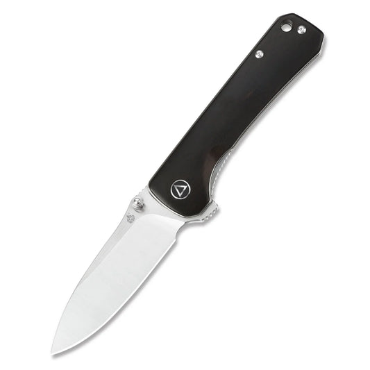 QSP Hawk 3.225" 14C28N Satin Blade Ebony wood QS131-P1