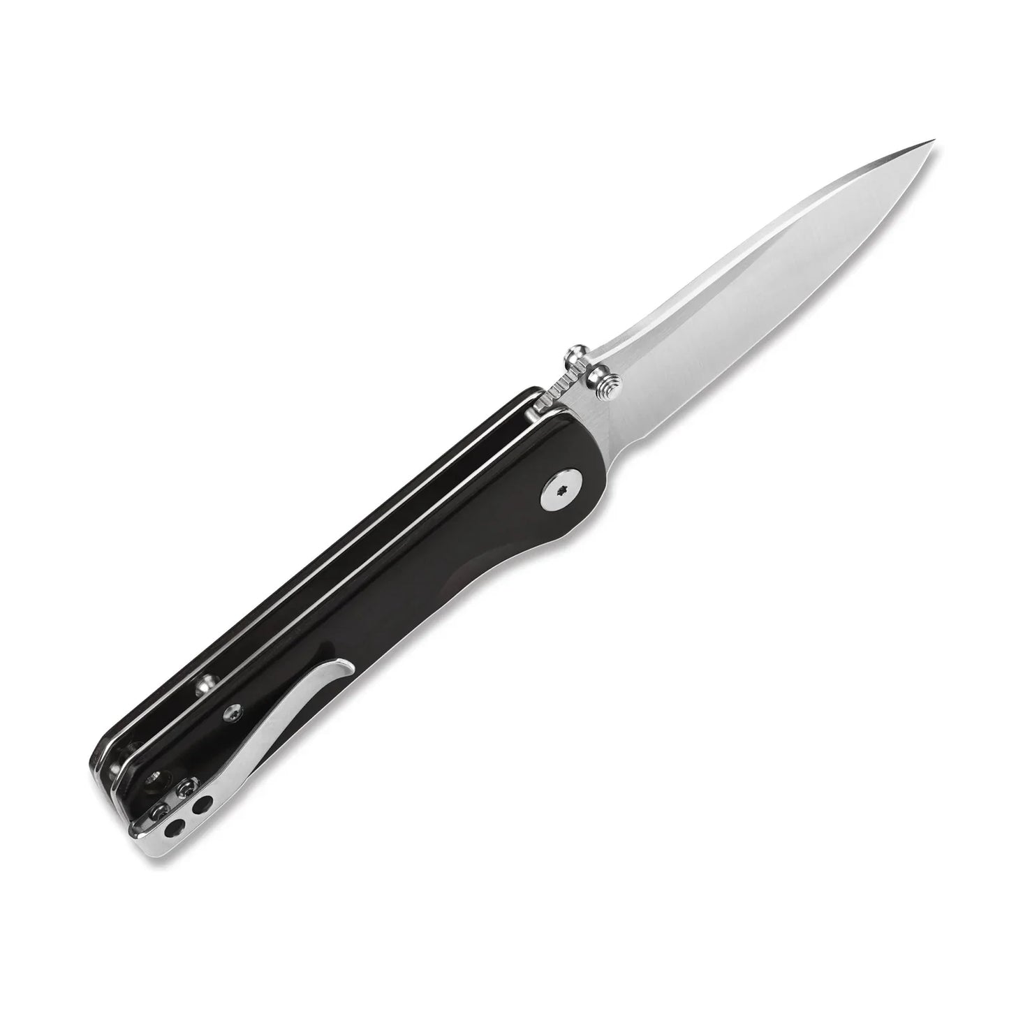 QSP Hawk 3.225" 14C28N Satin Blade Ebony wood QS131-P1