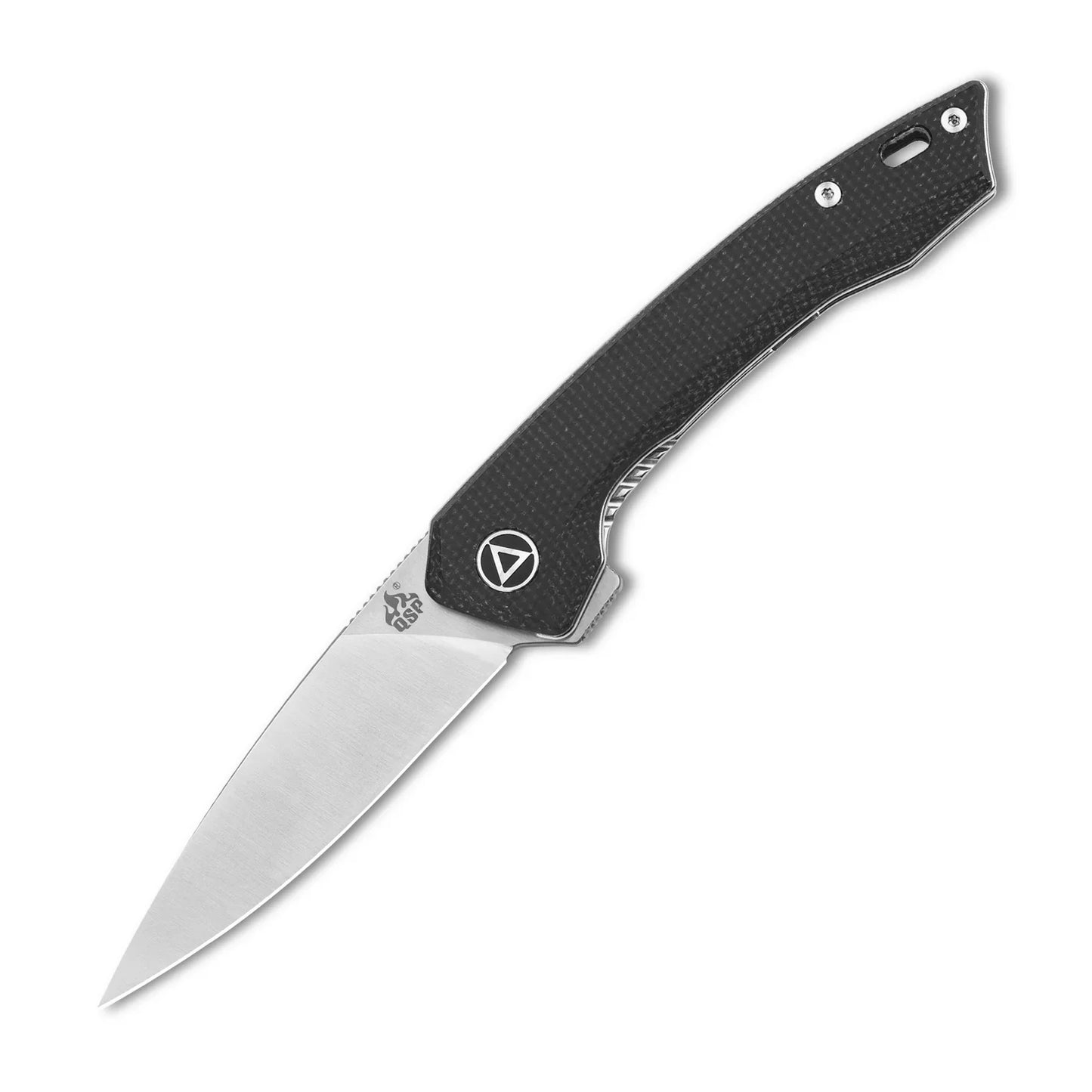 QSP Leopard 3.0" 14C28N Black Micarta QS135-B