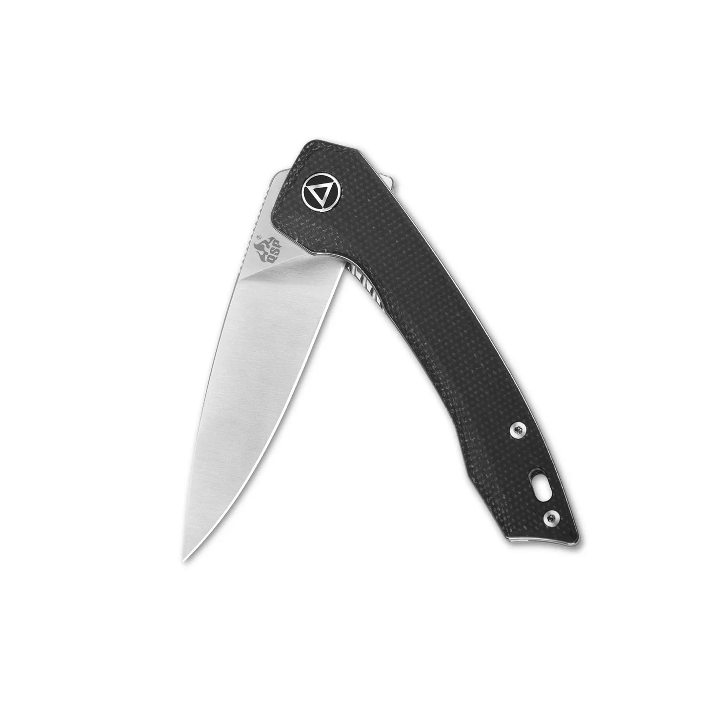 QSP Leopard 3.0" 14C28N Black Micarta QS135-B
