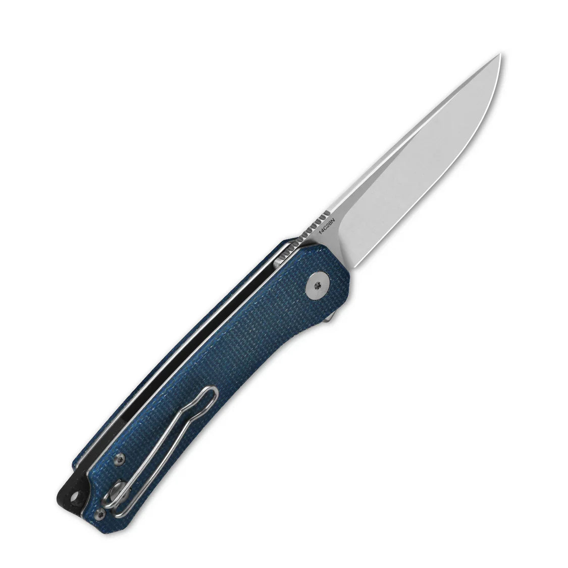 QSP Knife Osprey 3.25" 14C28N, satin finish Micarta QS139-B