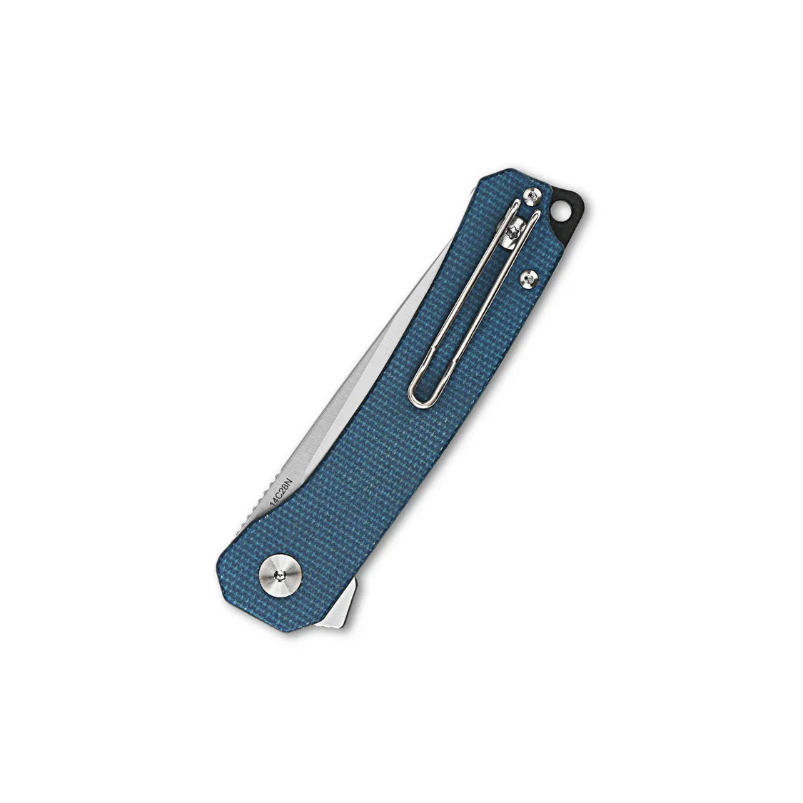 QSP Knife Osprey 3.25" 14C28N, satin finish Micarta QS139-B