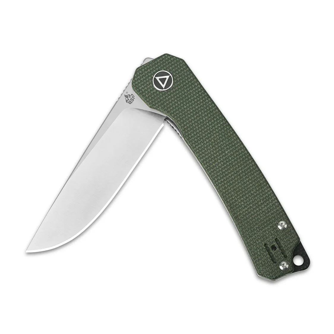 QSP Knife Osprey 3.25" 14C28N, satin finish Micarta QS139-C