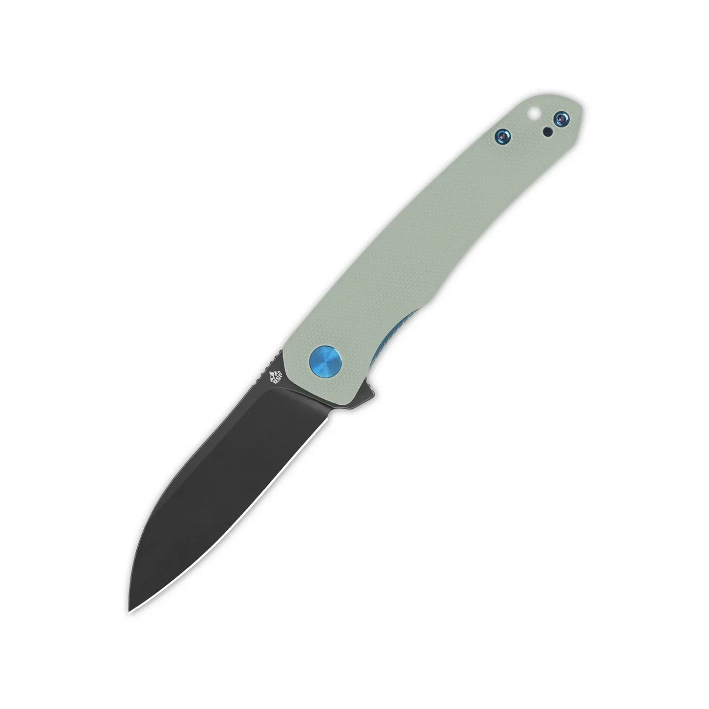 QSP Otter 2.7" 14C28N Black Blade Jade G10 QS140-D2
