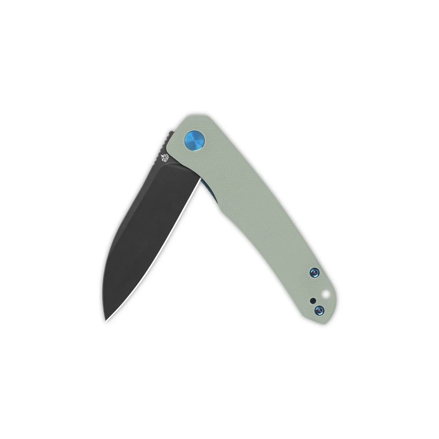QSP Otter 2.7" 14C28N Black Blade Jade G10 QS140-D2