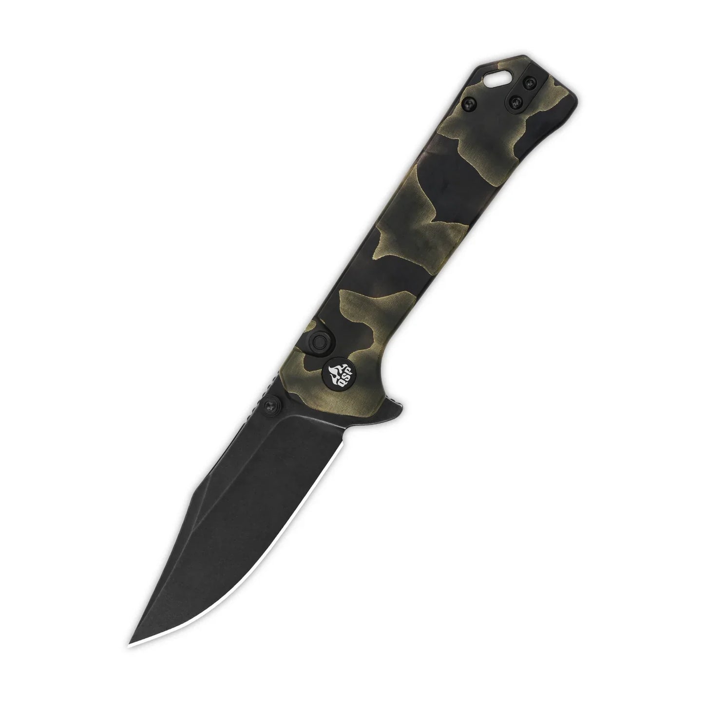 QSP Grebe 3.00" S35VN Raffir resin, Noble QS147-F1