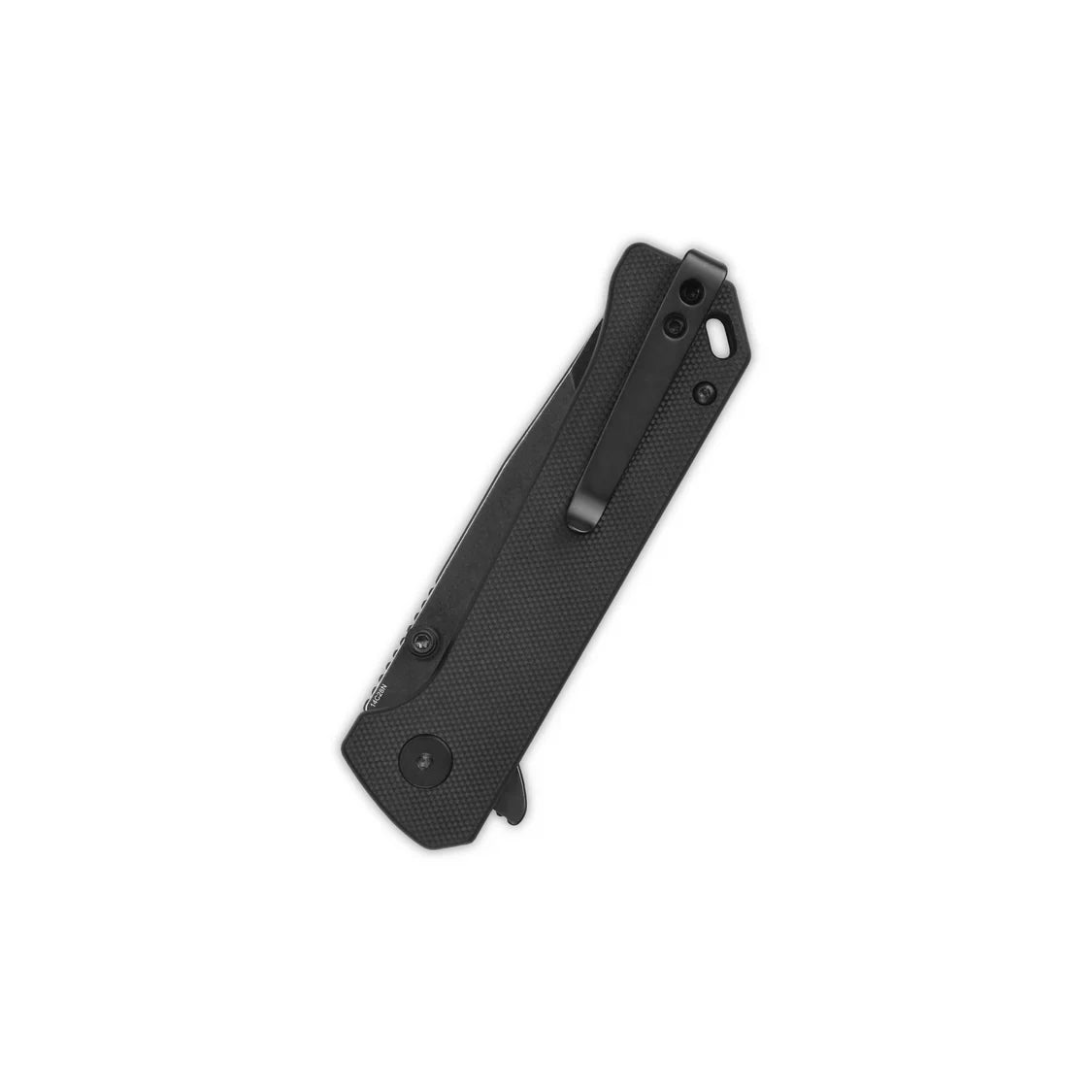 QSP Knife Grebe T 3.00'' 14C28N Black G10 QS148-C2
