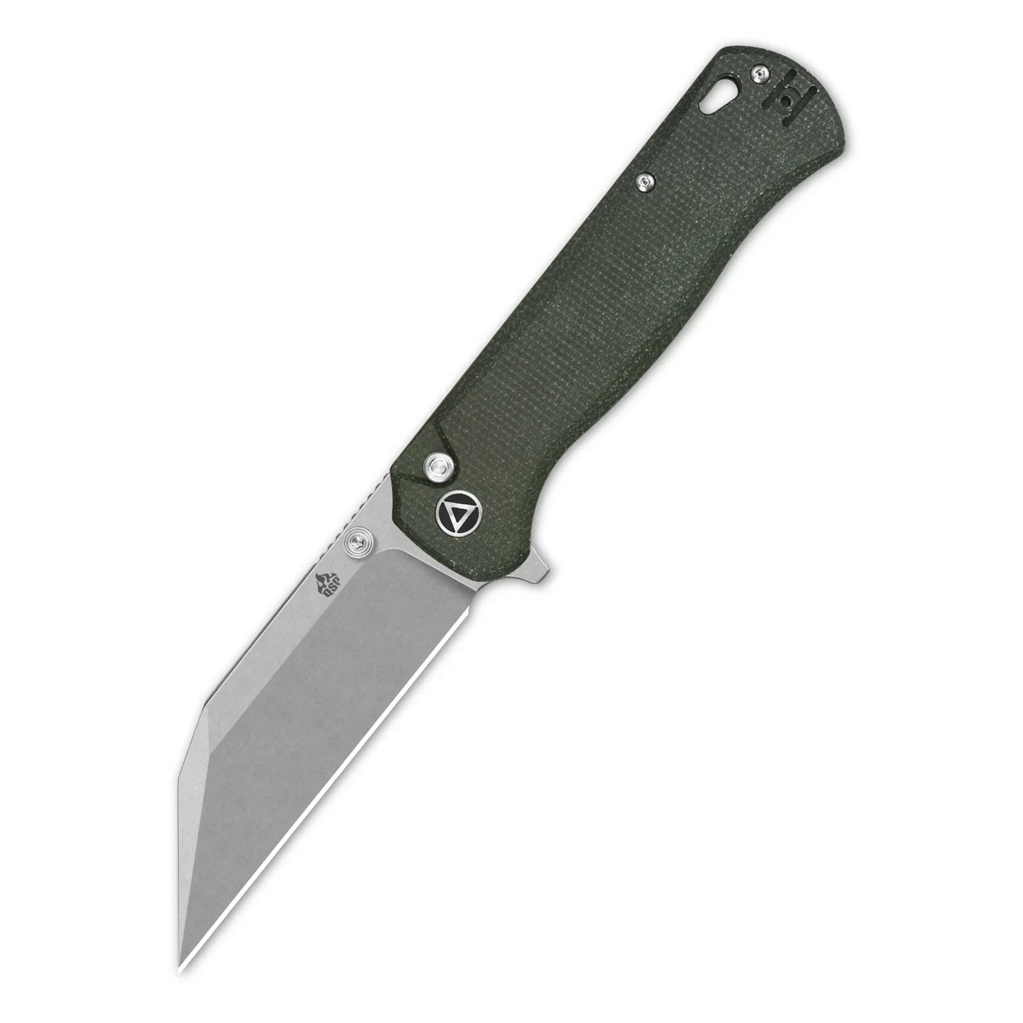 QSP Swordfish 3.625" 14C28N Green Micarta QS149-B1