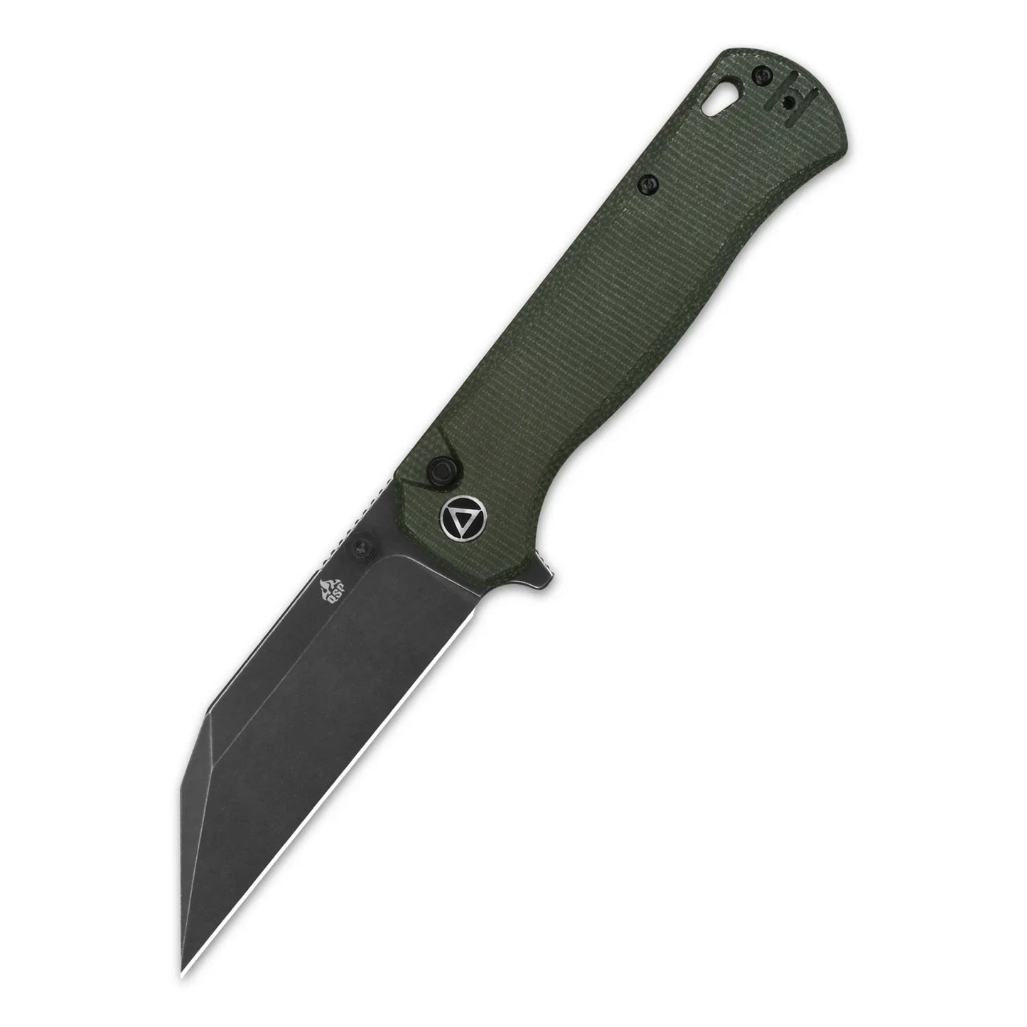 QSP Swordfish 3.625" 14C28N Green Micarta QS149-B1