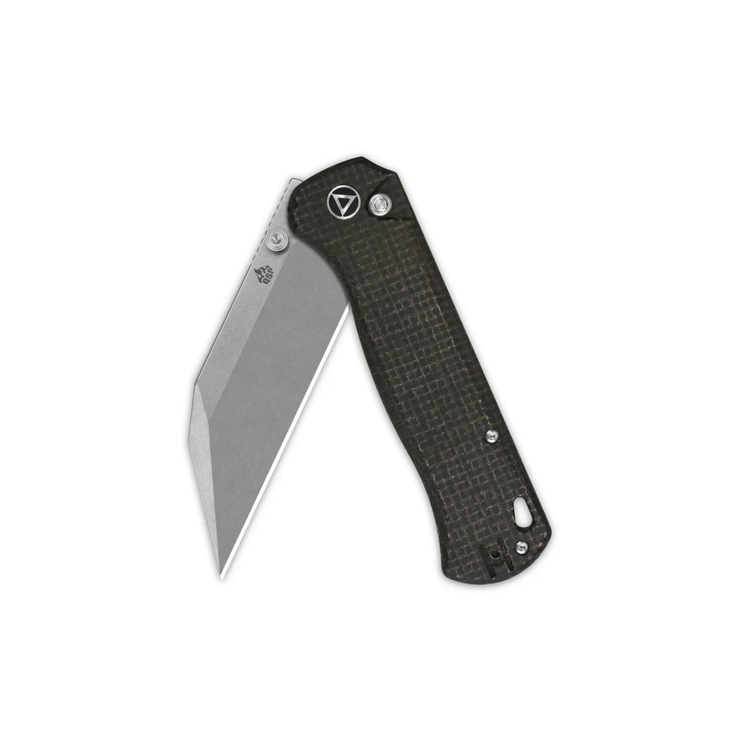 QSP Swordfish 3.625" 14C28N Dark Brown Micarta QS149-C1