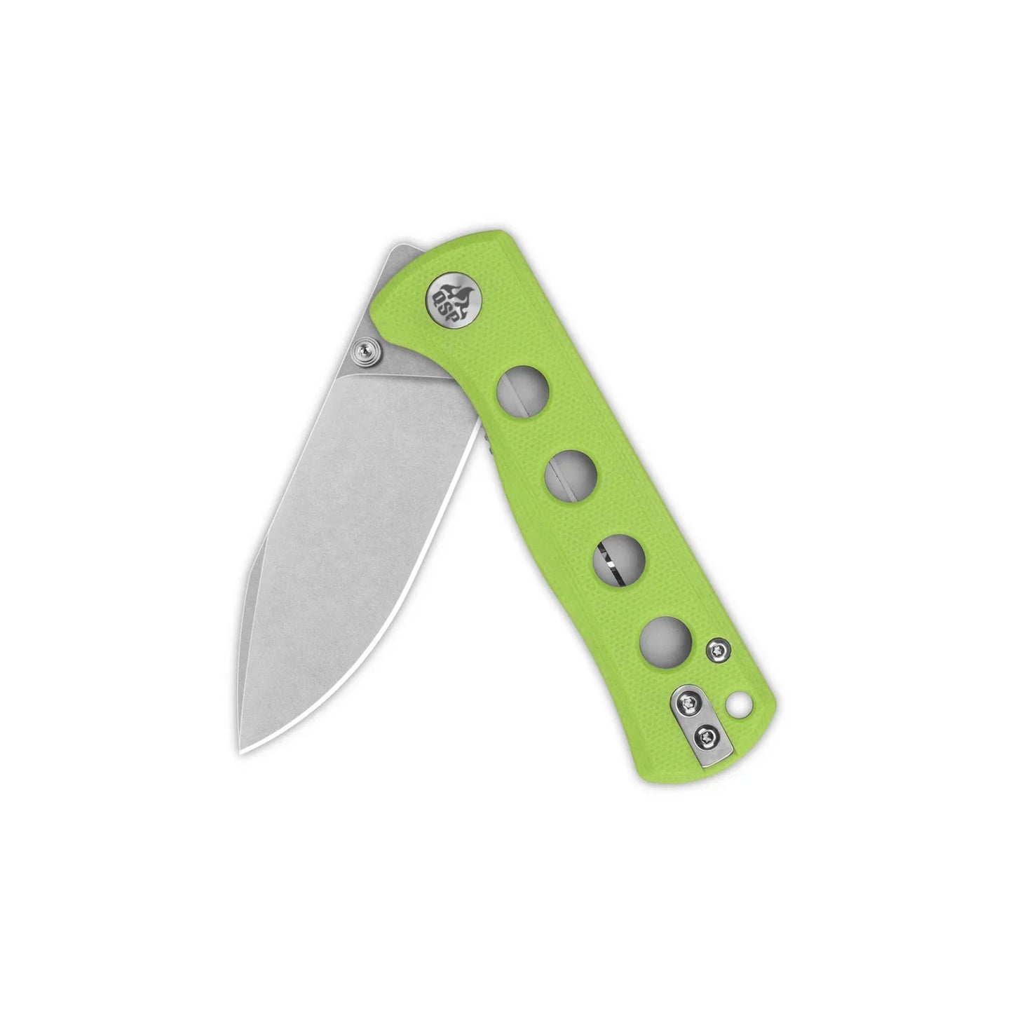 QSP Canary Folder 2.84" 14C28N Neon G10 QS150-C1