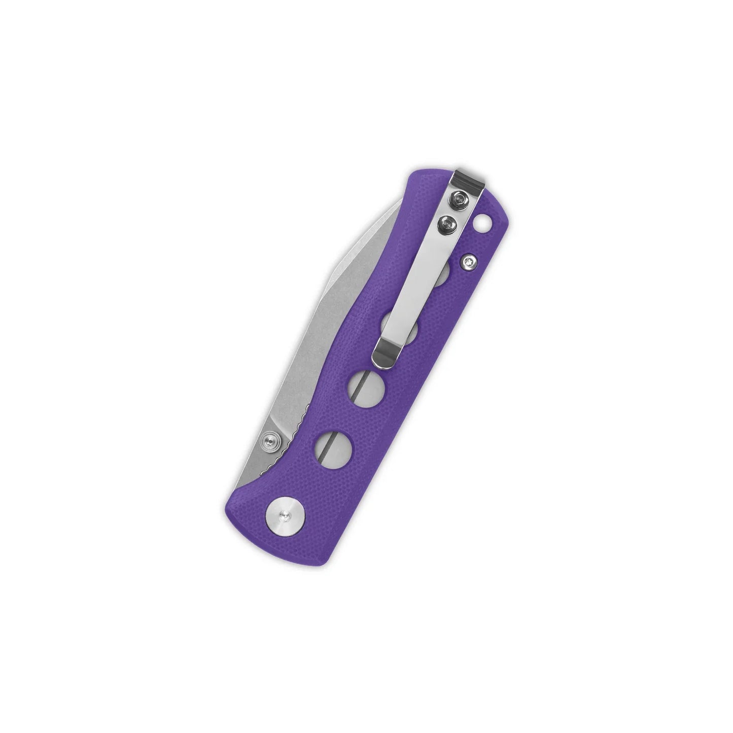 QSP Canary Folder 2.84" 14C28N Purple G10 QS150-D1