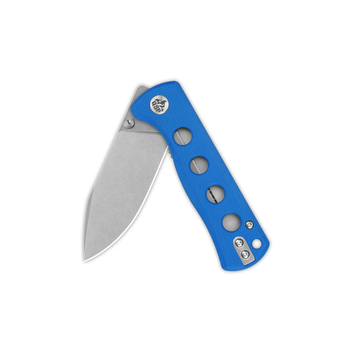 QSP Knife Canary folder 2.84'' 14C28N Blue G10 QS150-I1