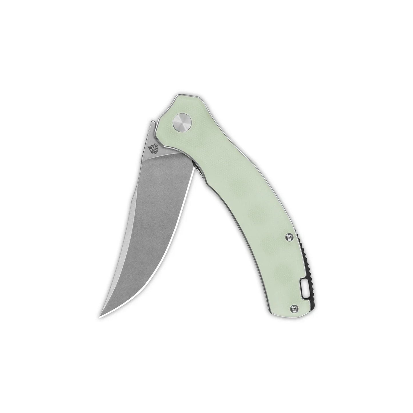 QSP Walrus 3.375" D2 Jade G10 QS151-A1