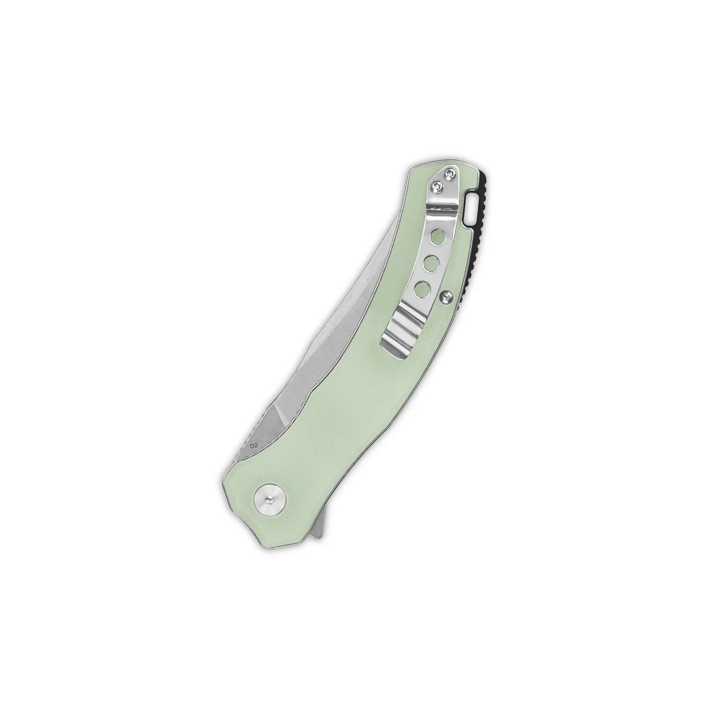 QSP Walrus 3.375" D2 Jade G10 QS151-A1