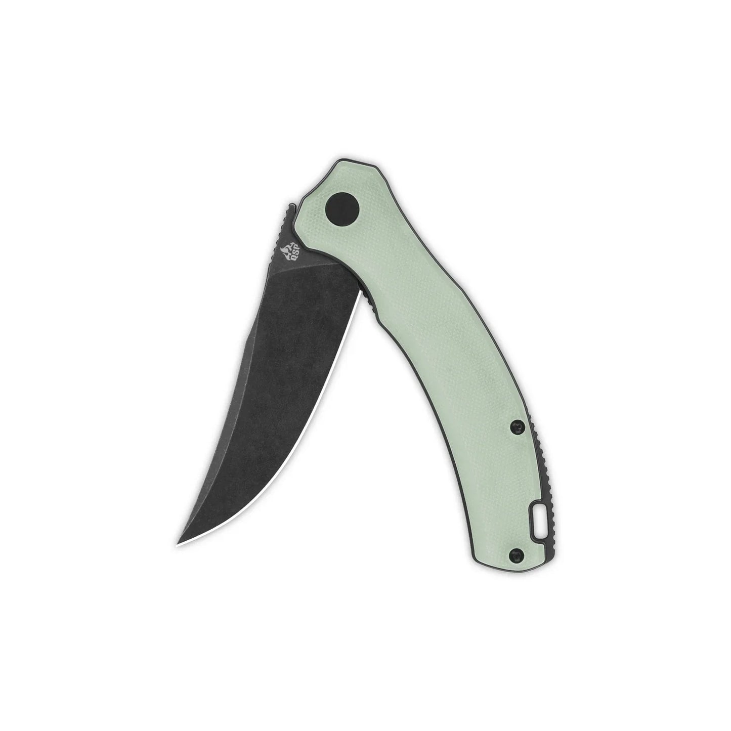 QSP Walrus 3.375" D2 Jade G10 QS151-A2