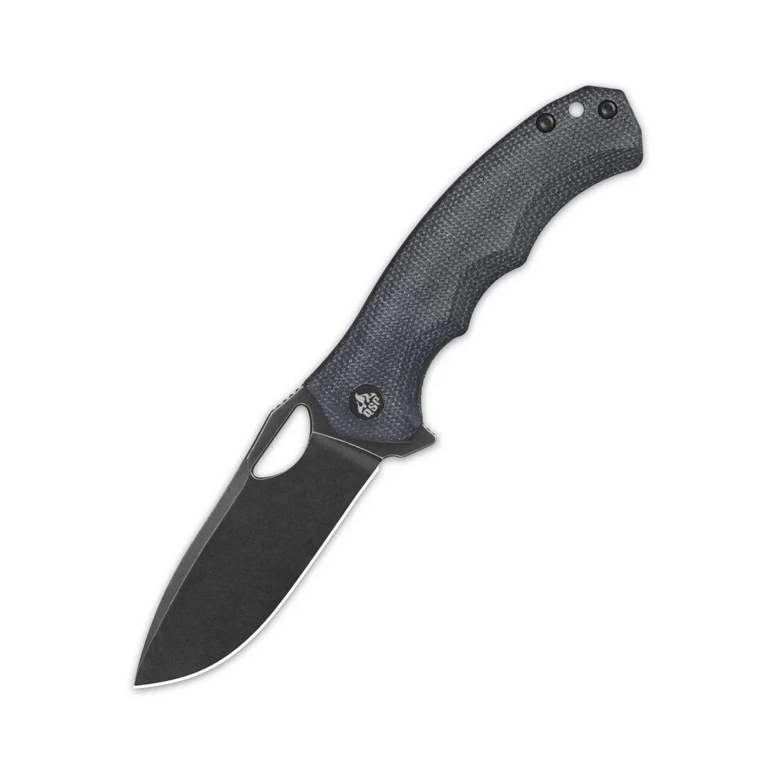 QSP Knife Gorilla 3.375'' 14C28N Black Micarta QS153-A2
