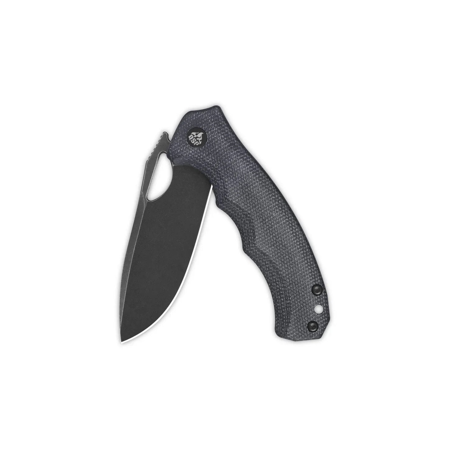 QSP Gorilla 3.375" 14C28N Black Micarta QS153-A1