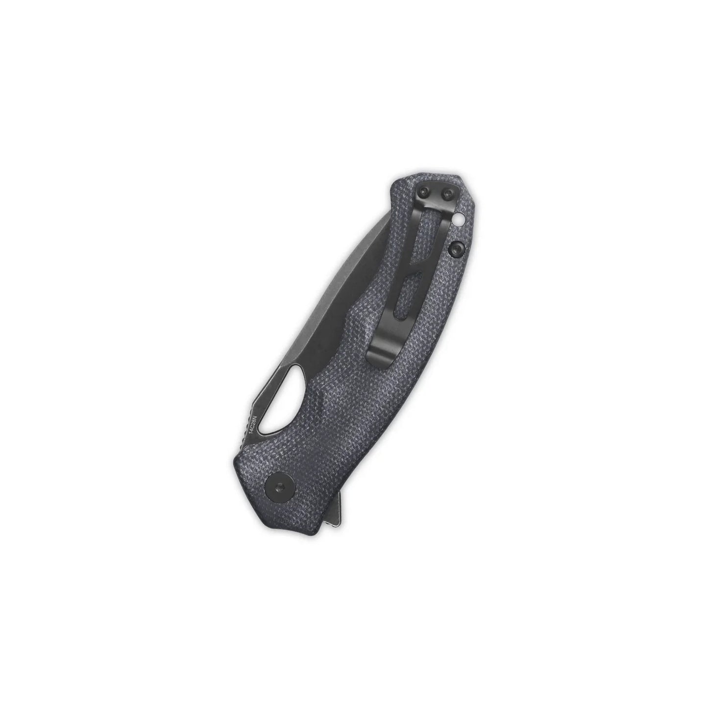 QSP Gorilla 3.375" 14C28N Black Micarta QS153-A1