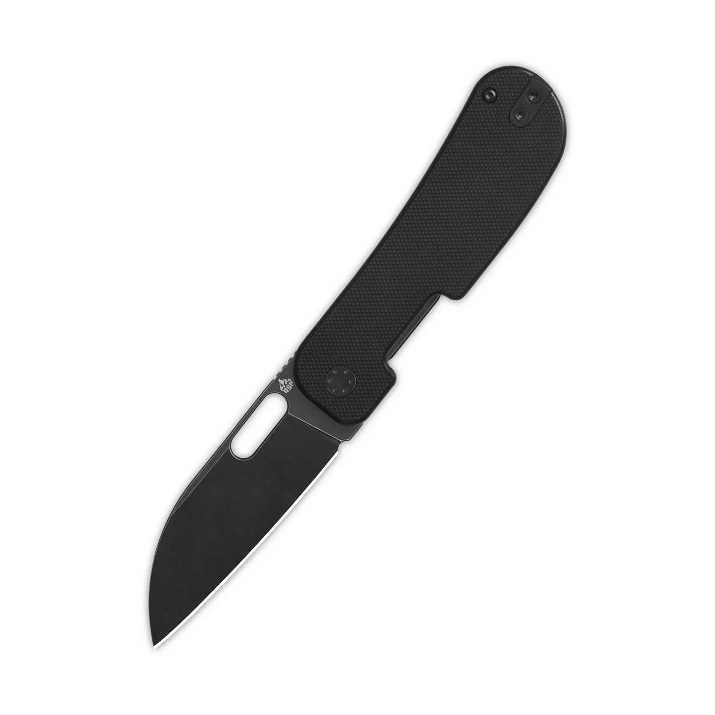 QSP Variant PE 3.00" 14C28N, black stonewashed Blade G10 QS154-A