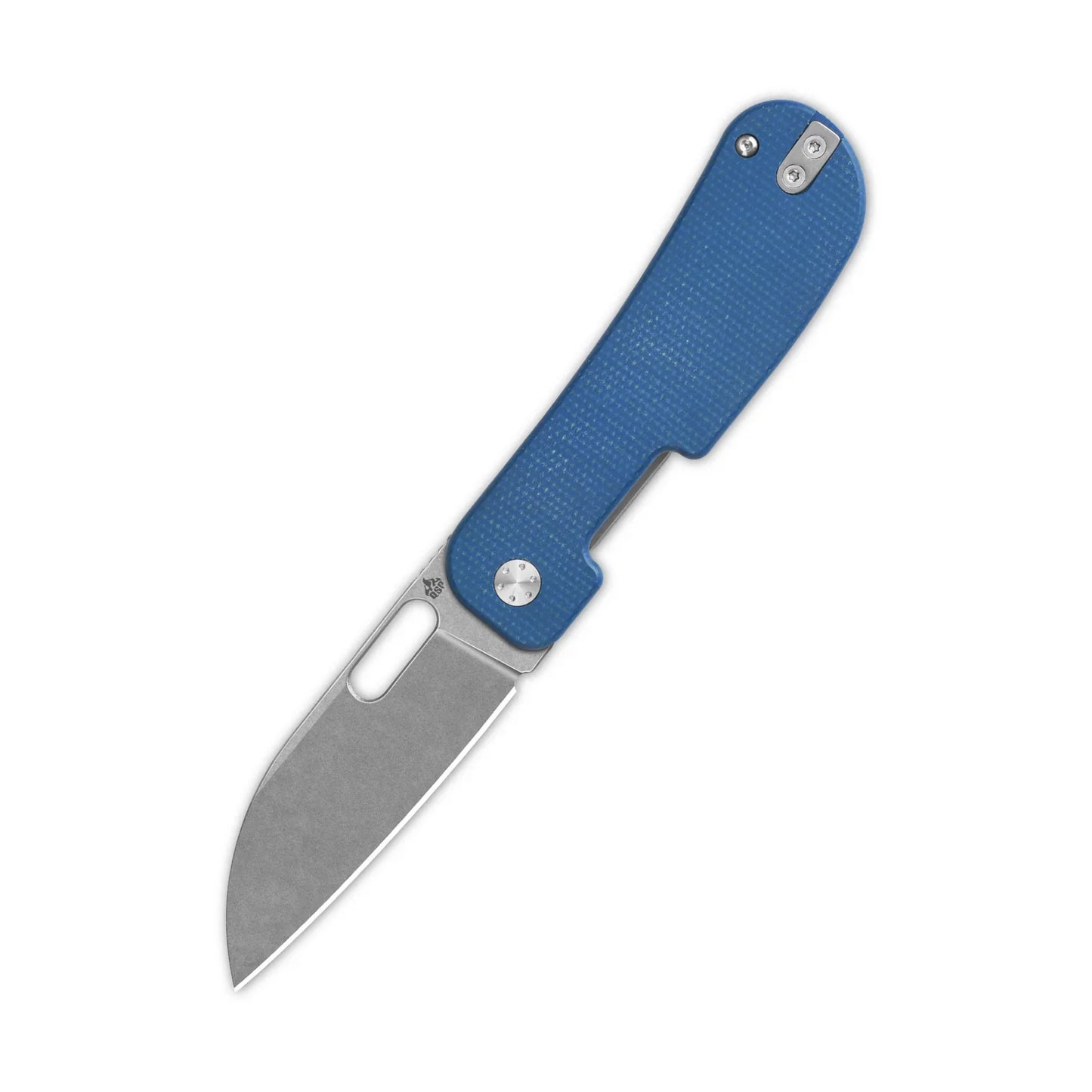 QSP Variant PE 3.00" 4C28N,stonewashed Blue Micarta QS154-C