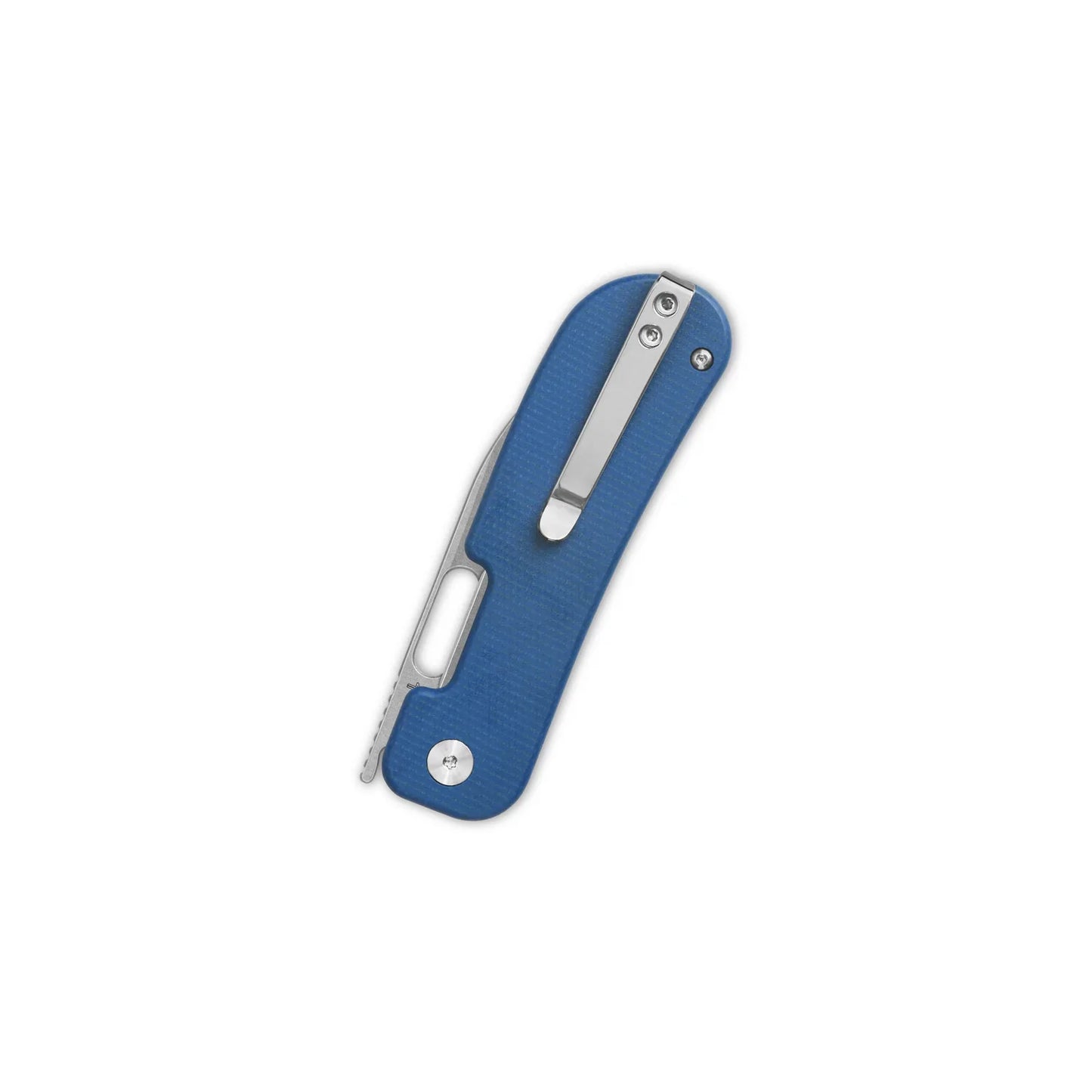 QSP Variant PE 3.00" 4C28N,stonewashed Blue Micarta QS154-C