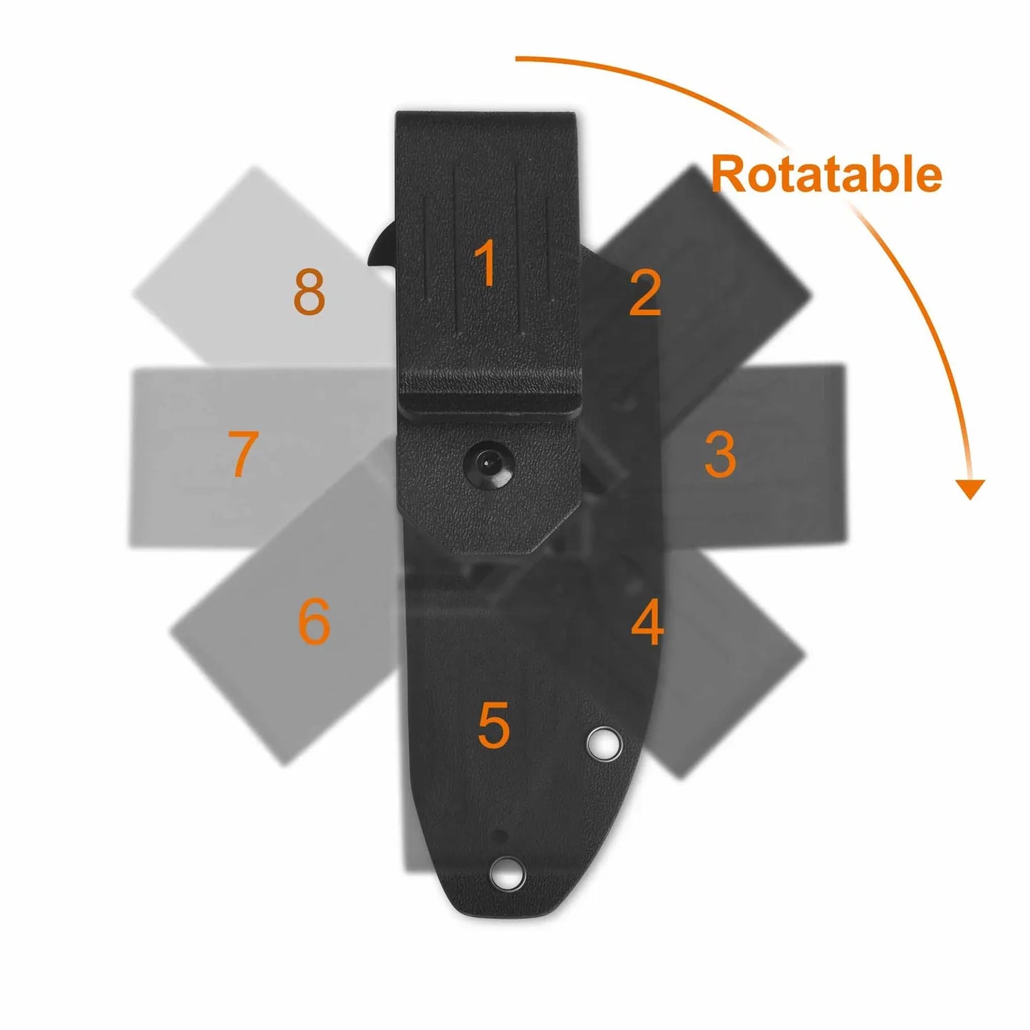 QSP Canary Fixed 4.25" Cr8Mo2VSi(equal to DC53) Black Micarta Blade QS155-B1