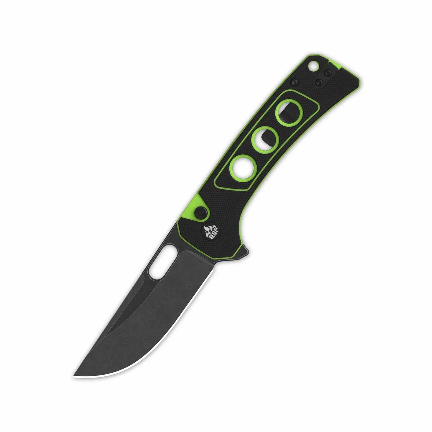 QSP Unicorn 3.25" Black Surface Neon Liner G10 QS156-C2