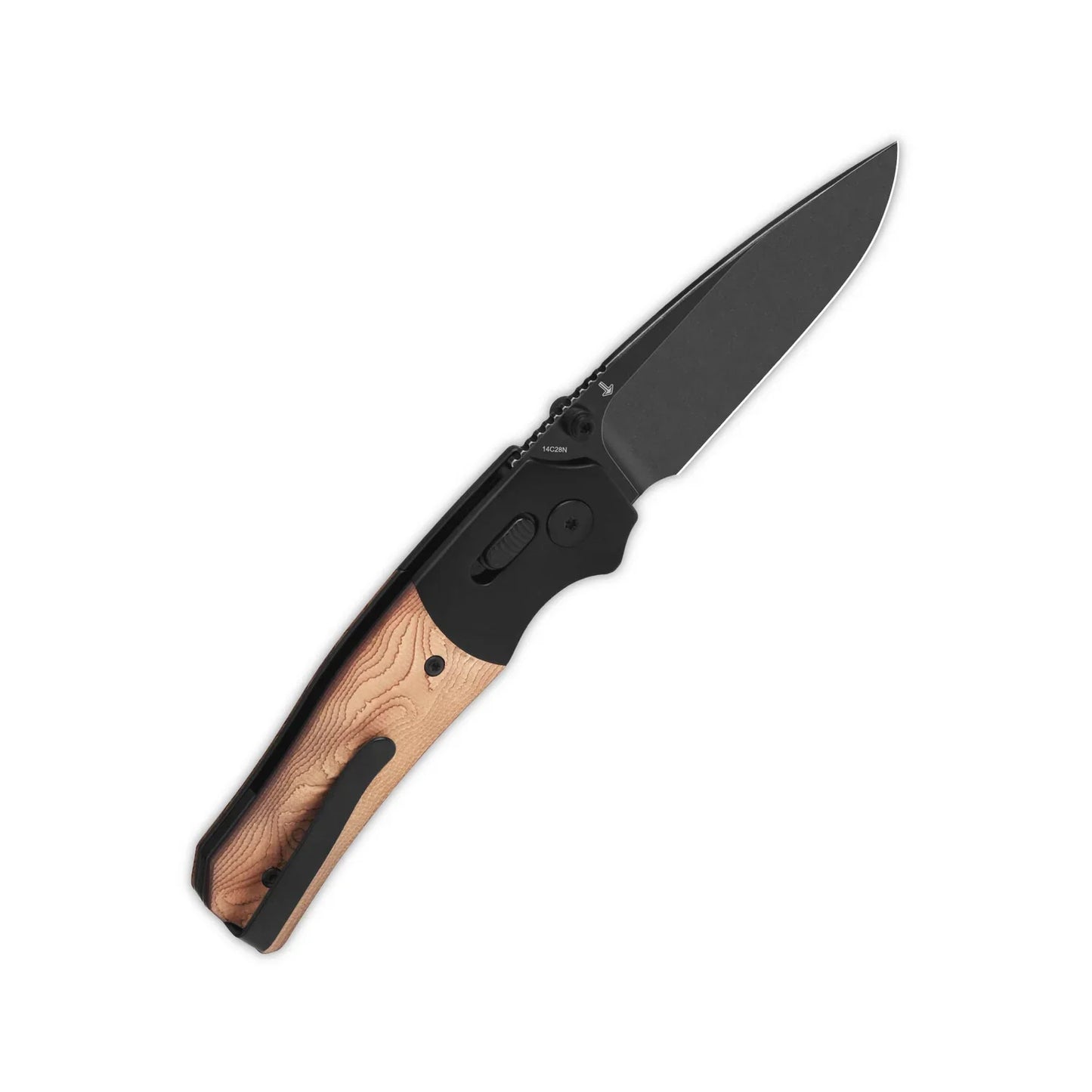 QSP Vault 3.25" 14C28N Blade G10 with Copper Foil QS157-D2