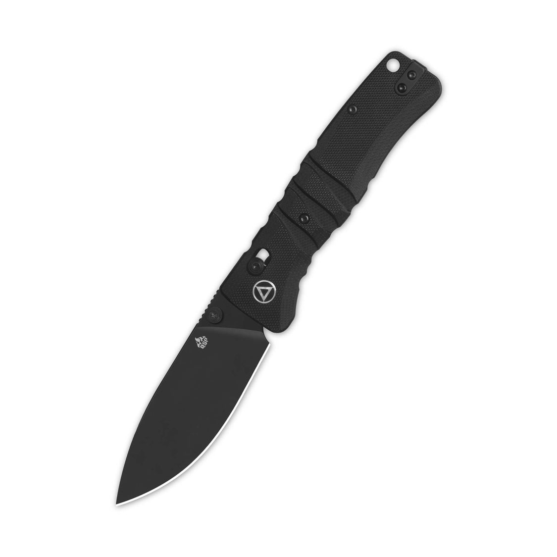 QSP Ripley Glyde Lock Pocket Knife Black 14C28N Blade Black G10 Handle