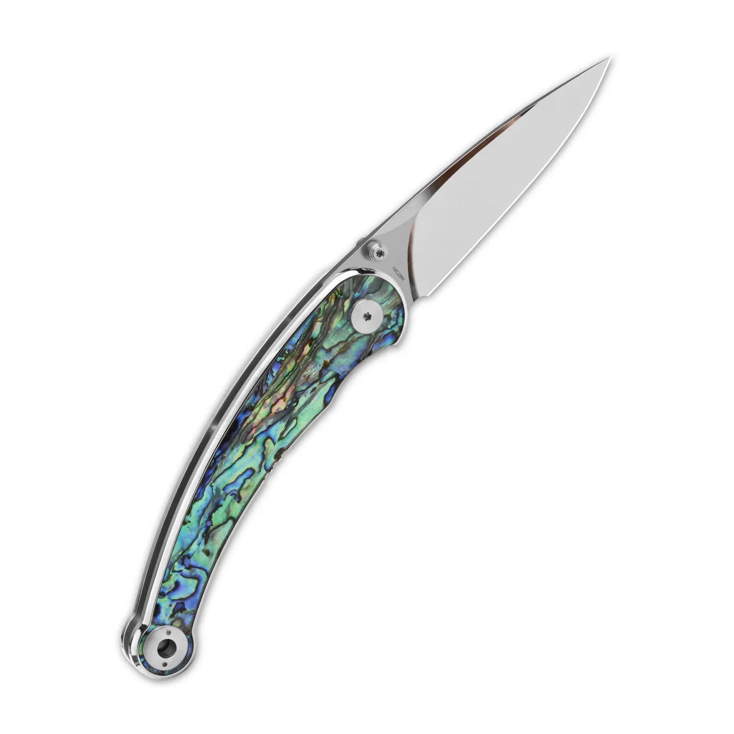 QSP Dolphin 3.15" 14C28N Abalone QS161-D