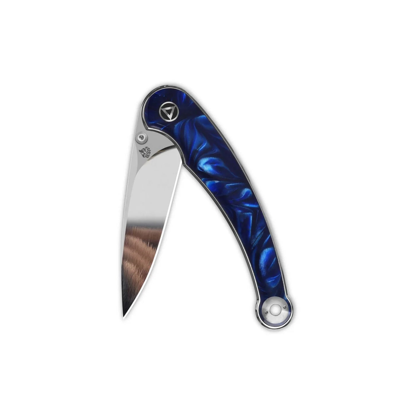 QSP Dolphin 3.15" 14C28N Blue Resin QS161-E