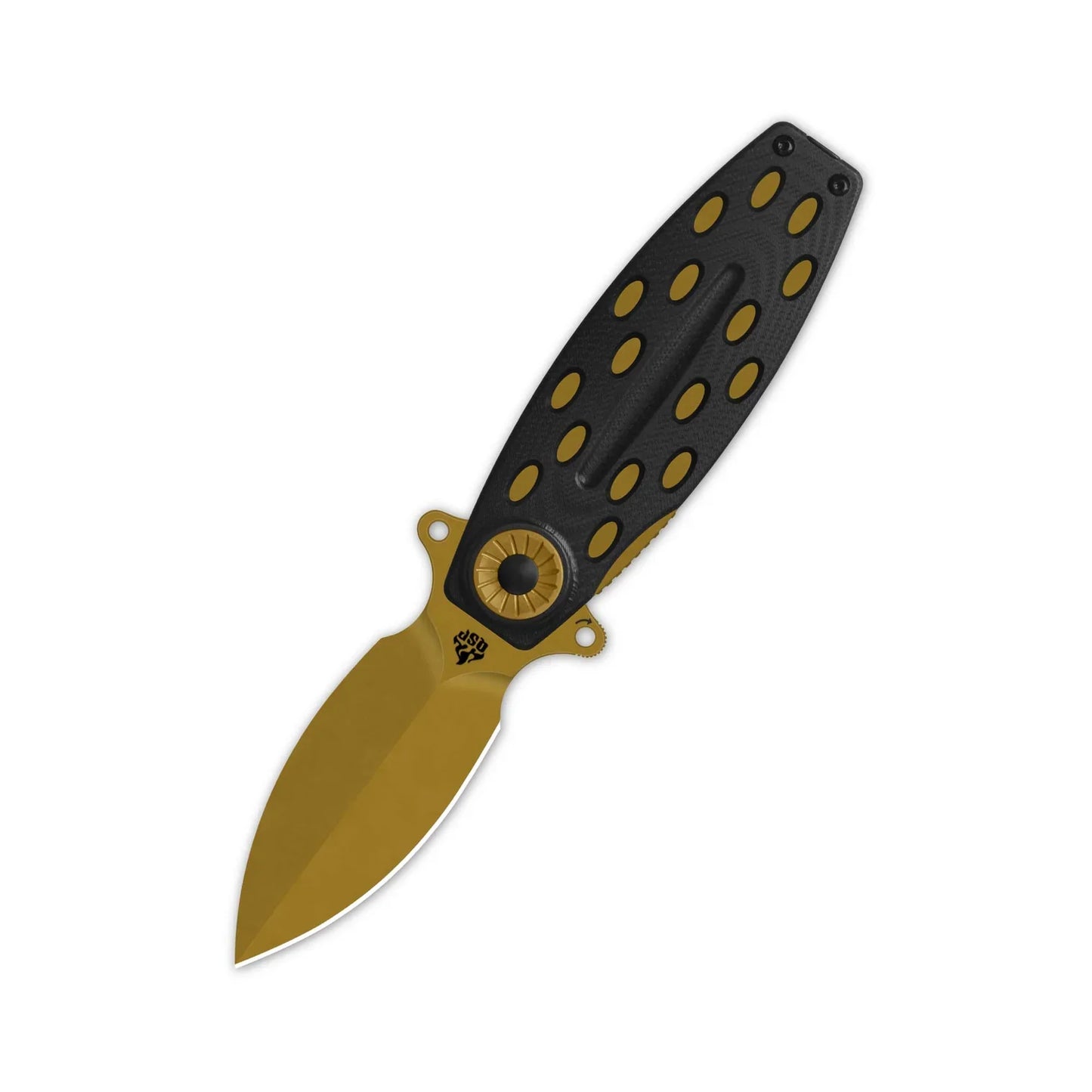 QSP Beetle 2.95" 14C28N, Bronze Black G10 QS162-C
