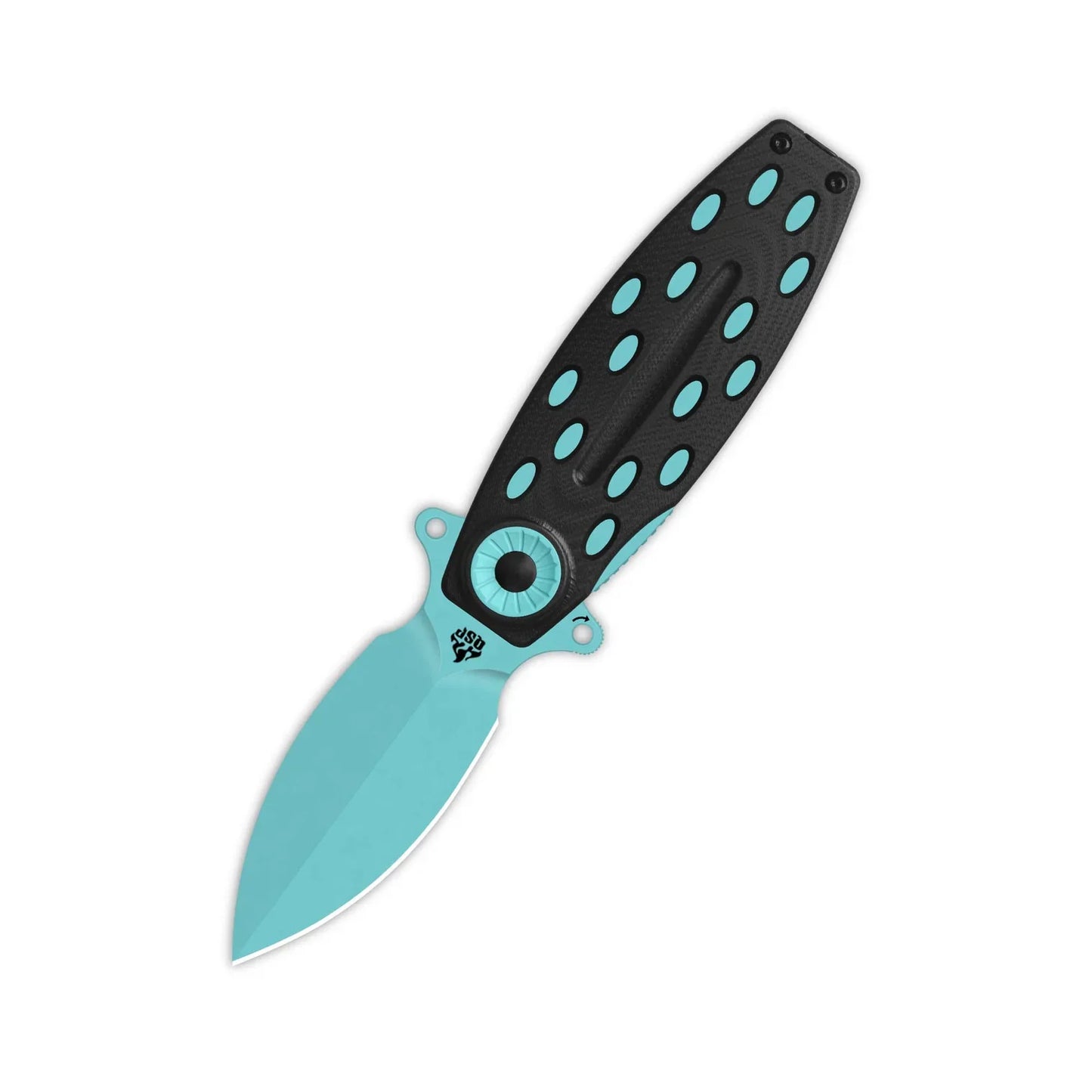 QSP Beetle 2.95" 14C28N, Blue Black G10QS162-E