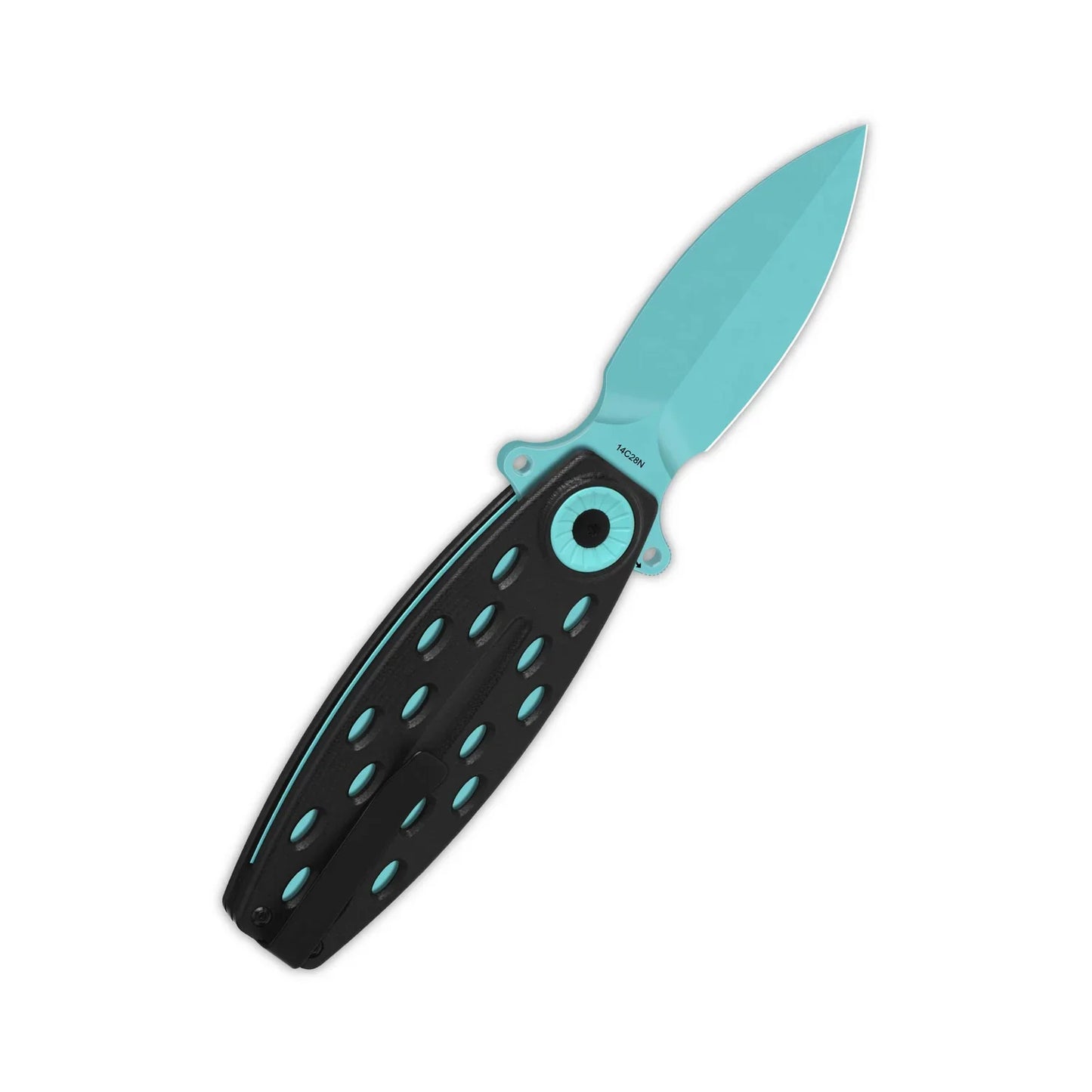 QSP Beetle 2.95" 14C28N, Blue Black G10QS162-E